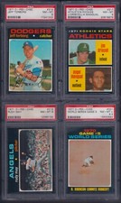 PSA 8 1971 OPC O-pee-chee #318 Rudy May California Angels POP 11 ONLY READ