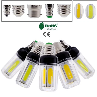 LED Corn COB Light Bulbs E26 E27 E14 E12 B22 12W 16W Bright Lamp Save Energy SS - Image 1 of 4