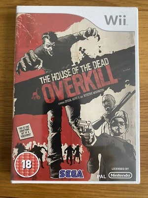 THE HOUSE OF THE DEAD OVERKILL NINTENDO WII GAME BRAND NEW FACTORY SEALED UK VER - Image 1 of 4