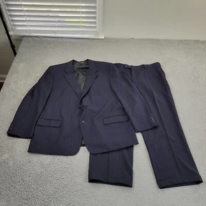 Joseph & Feiss 2-Piece Suit Mens 50R Wool Jacket Sport Coat + Dress Pants 45R - Picture 1 of 21
