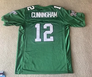 NWT Mitchell & Ness Randall Cunningham Kelly Green Eagles Jersey Size 3XL - Picture 1 of 7