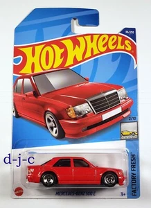 2022 Hot Wheels FACTORY FRESH Mercedes-Benz 500 E Red #86 - Picture 1 of 2
