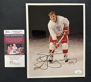 1980s Diet Pepsi STEVE YZERMAN Signed JSA 8x10 Photo Auto Autograph Red Wings - Picture 1 of 4