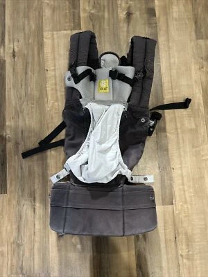 Porta-bebês LÍLLÉbaby COMPLETO todas as estações - Cinza carvão/prata - Imagem 1 de 4