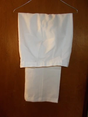 U.S. NAVY WHITE DRESS WOMEN'S UNIFORM SLACKS/PANTS  & MATERNITY assorted sizes - Image 1 of 4