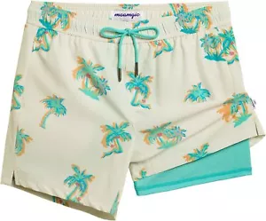 Men's 5" Quick-Dry Swim Trunks with Compression Liner & Zipper Pockets - Picture 1 of 172