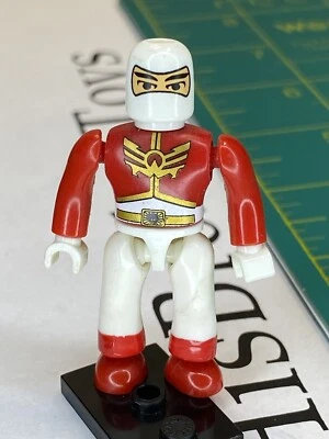 Minifigura Mega Bloks Power Rangers Megaforce Serie 1 Red Ranger Foto 1 de 2