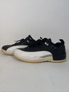 Talla 11 - Zapatos Air Jordan 12 Retro Low Playoffs 308317-004 Blanco/Negro/Rojo - Imagen 1 de 15