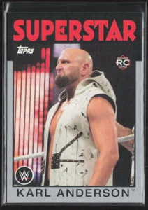 2016 Topps WWE Heritage #23 Karl Anderson Silver RC /50 - Picture 1 of 2