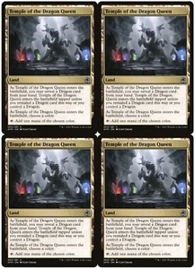 MTG Temple of the Dragon Queen x4 Adventures in the Forgotten Realms Uncommon NM - Picture 1 of 1