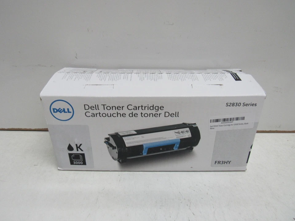 CARTUCHO DE TÓNER ORIGINAL DELL FR3HY (S2830) Foto 1 de 1