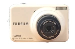 Fujifilm FinePix L55 12.0MP Digital Camera - White (i 14) - Picture 1 of 8