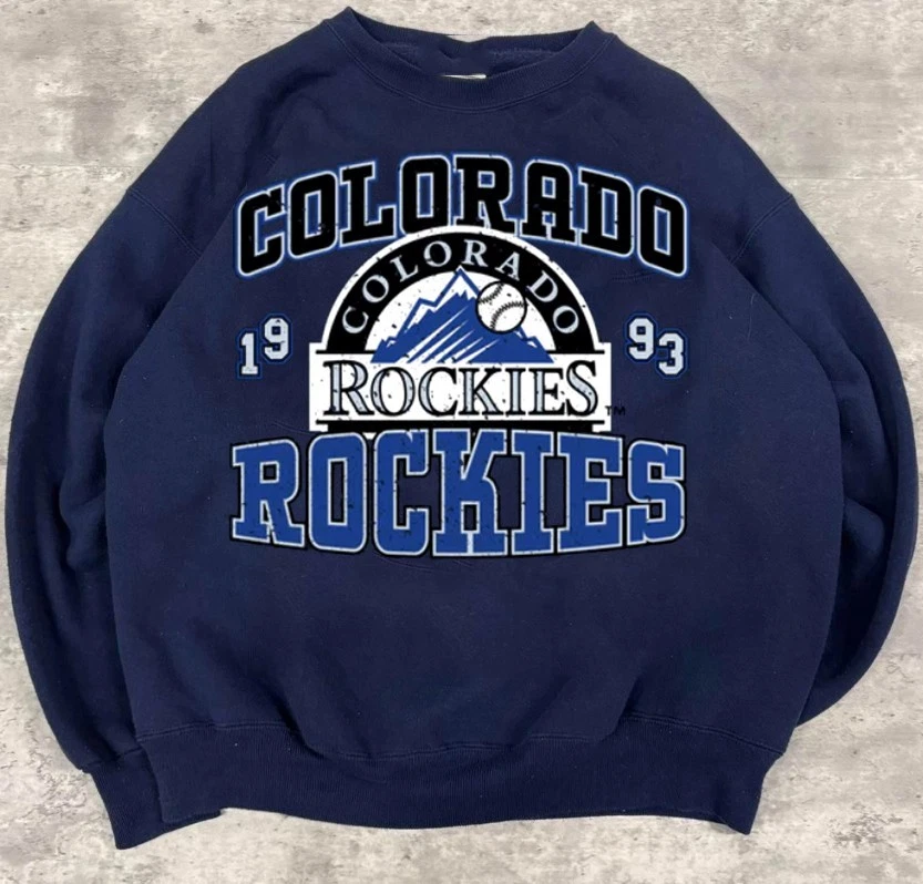 Colorado Rockies World Series champions 1993 crewneck sweatshirt VK06142 - Image 1 of 1