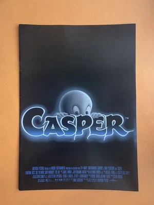 Casper (1995) Movie Program Brad Silberling Christina Ricci Chauncey Leopardi - Image 1 of 2