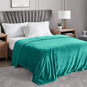 Ultra Soft Plush Warm Cozy Lightweight Fleece Microfiber Bed Throw Blanket - Picture 1 of 5
