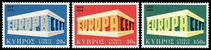 CIPRO 1969 Europa 3v MNH** - Imagen 1 de 1