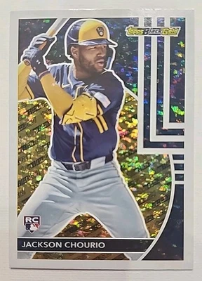 2024 Topps Update Series Topps Black Gold Jackson Chourio #BG-25 - Image 1 of 4