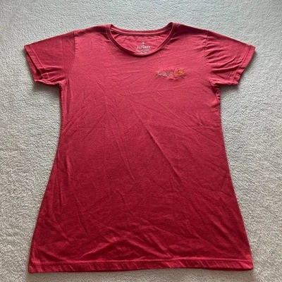 Camiseta Elevate Active Olympic Roja Bordada Logo Ligera Atlética Talla S Foto 1 de 4