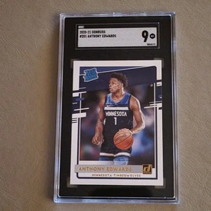 Anthony Edwards 2020 Rookie RC Donruss #201 Minnesota Timberwolves - Bild 1 von 2