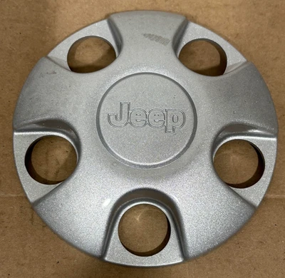 (1) Tapa central de 5 orejetas Jeep Liberty Wrangler 1993-2007 OEM 5GL69S4AAB JLW-2 Foto 1 de 4
