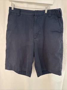 HOLLISTER Mens California Chino Shorts W32 Medium Navy Blue - Picture 1 of 10