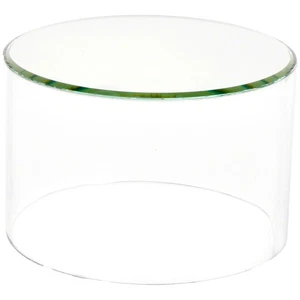 Plymor Clear Acrylic Cylinder Display Riser with Mirror Top, 4" H x 6" D - Picture 1 of 1