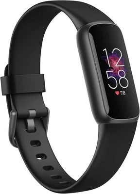 Fitbit - Luxe Fitness & Wellness Tracker - Graphite (FB422BKBK) - Image 1 of 4