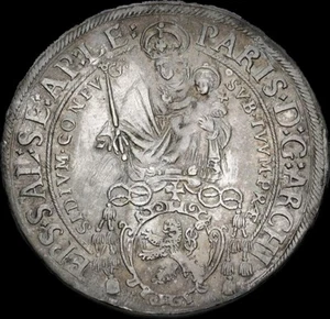 1626 AUSTRIA, Salzburg. Paris Graf von Lodron. 1619-1653. AR Taler. Iridescent - Picture 1 of 2
