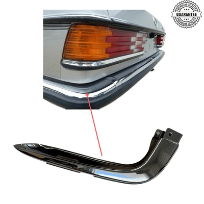 Bumper Corner Rear Left New For Mercedes Benz W123 Coupe Sedan  - Image 1 of 4