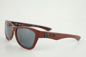 Excellent! #03-284 Oakley JUPITER LX Brick Red /Grey Sunglasses 57-15-130 - Picture 1 of 8