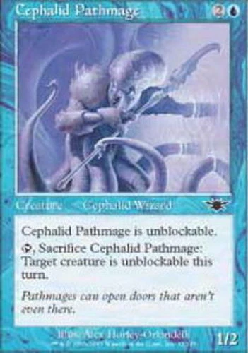 Cephalid Pathmage - Foil ~ Heavily Played Legions MTG Magic UltimateMTG Blue Car - Image 1 of 1