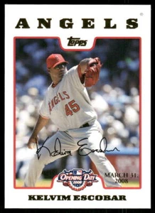 2008 Topps Opening Day #134 Kelvim Escobar Gold #/2199 - Picture 1 of 2