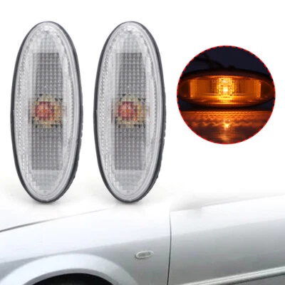 2pcs Turn Signal Light Amber Side Marker for Mazda 323 626 Demio Premacy Tribute — 第 1/4 张图片