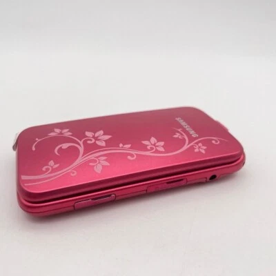 Samsung C3520 1.3MP 2.4 GSM MP3 Bluetooth FM Radio Original Unlocked Flip Phones - Image 1 of 4