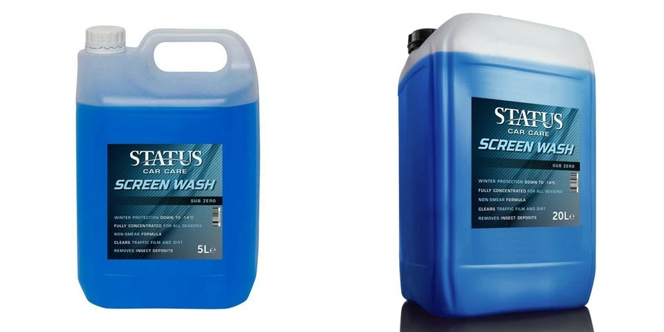 Status All Seasons Screenwash Screen Wash -8C Protection Winter 5 Litre - 25 L - Image 1 of 1