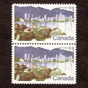 Canada 1973, Scott No. 600 ii, $ sign FLAW, MNH. - Picture 1 of 4