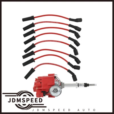 For Chevrolet 78-1985 Inline GMC 292 250 230 L6 Distributor HEI & Ignition Wires - Image 1 of 4