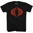 G.I. T-Shirt Joe Cobra Commander Distressed Symbol
