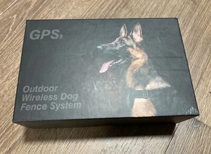 GPS Hundehalsband Elektrozaun bis 999 Meter Reichweite wasserdicht kabellos nicht benutzt - Bild 1 von 3