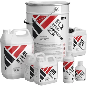 EL2 Epoxy high performance Laminating Resin plus hardener kit - Picture 1 of 9