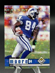 1998 UD Choice CHOICE RESERVE #60 Herman Moore Detroit Lions - Picture 1 of 2