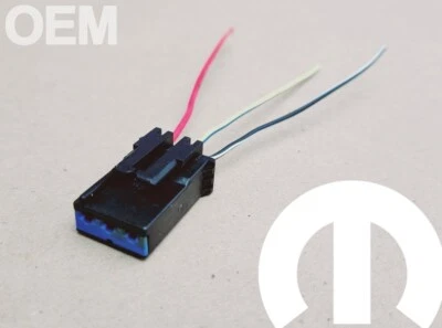 Luz de lámpara domo Chrysler Dodge Jeep Ram conector eléctrico de 3 pines Mopar OE OEM Foto 1 de 4