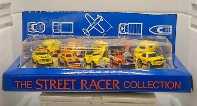 MICRO MACHINES 'THE STREET RACER COLLECTION' GALOOB. 1986 VINTAGE. Cut Card - Image 1 of 4