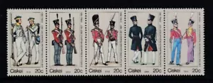 CISKEI 6th Foot, 1st Warwickshire Regiment MNH set - Picture 1 of 1