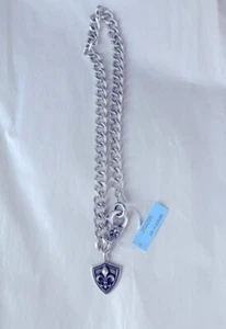 Stigma Silber Unisex Kettenglied Anhänger Halskette - Bild 1 von 4