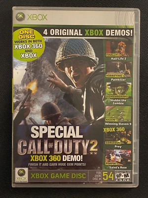 CALL OF DUTY 2 xbox 360 Official DEMO #54 prey SAINTS ROW February 2006 - Image 1 of 4