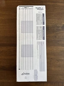 GradeMaster Apperson Accuscan Paper Scantron Sealed New - Bild 1 von 7