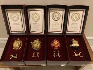 Joan Rivers Imperial Treasures I, Komplettsatz 4 Eier, Neu in Box - Bild 1 von 10