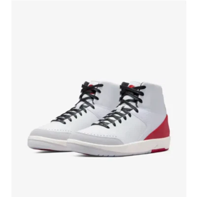 Nike Air Jordan 2 x Nina Chanel Abney in White and Gym Red Women's Size 9.5 - Image 1 of 4