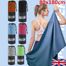 Microfibre Towel Compact Fast Drying Travel Sports Gym Beach Camping Swimming